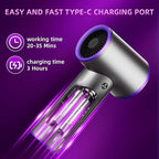 Aihoye Car Vacuum Portable Cordless, 22000PA Mini Vacuum Cleaner with Brushless Motor, 4-in-1 Air Duster & Air Blower & Pump Hand Held Vacuum Cleaner for Car, Home, Office, Camping, Pet, Auto