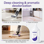 Floor Cleaning Solution Compatible With Tineco/Bissell/Dreame And Shark, Fragrance Deodorization, Deep Cleans for Multiple Hard Floors, Suitable With Cordless Wet/Dry (【Lavender】, 2.51 Liter)