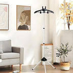 Adjustable Steamer Stand for Clothes, 32-63 inch T Shirt Display Stand, Steam Rack For Clothes,Handheld Garment Steamer Rack, Garment Hanger for Steaming Clothes for Clothing Garment Coat Retail