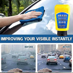 Oil Film Cleaning Emulsion, Quick Effect Oil Cleaning Emulsion - Car Window Glass Coating Remover