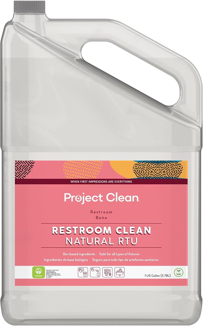 Multi-Surface Cleaner, non toxic bathroom cleaner, Eco-Friendly non toxic cleaning supplies, Ready to Use, Non-scented, Bathroom cleaner, Refill supply for your bathroom cleaner spray (4 pack)