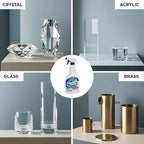 Sparkle Plenty Chandelier Cleaner Drip Dry Spray No Wipe - Dust Remover & Streak Free Glass Cleaner Spray for Chandeliers Crystals & Window Screen Surface - All Purpose Cleaning Supplies (32 oz)