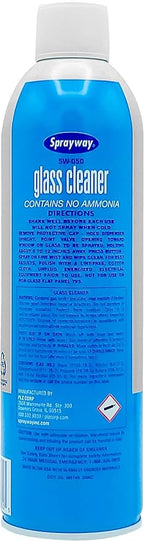 Sprayway Glass Cleaner, SW-050 19 oz Cleaner for Auto and Home for a Streak-Free Shine, Deep Cleaning Foaming Action, Safe for Tinted & Non-Tinted Windows, Ammonia Free Foam Glass Cleaner, Pack of 3