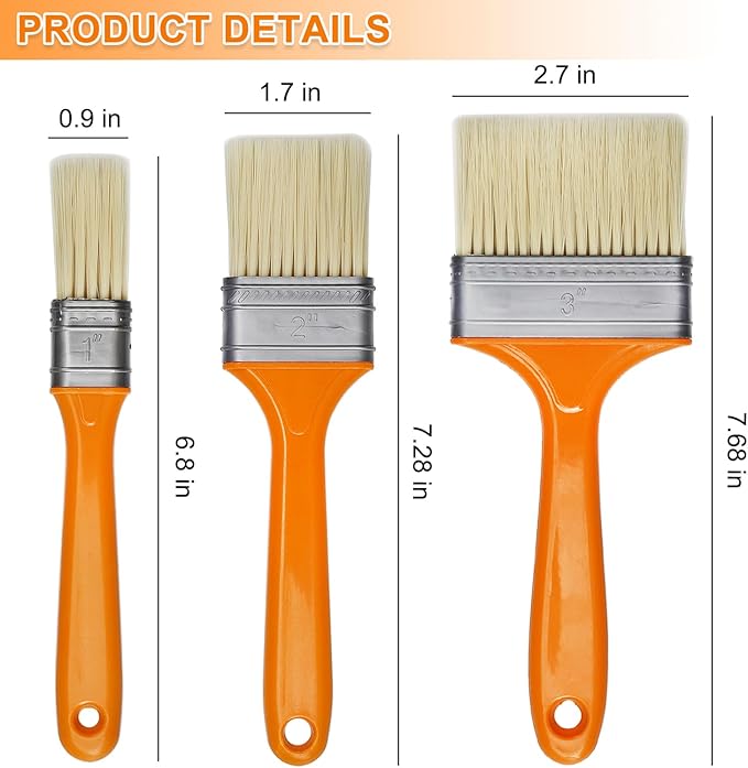 3 Pack Microfiber Duster Brush, Soft Bristles Detailing Brush Dusting Tools, Cleaning Brushes Duster for Auto Interior, Automotive Dashboard, Arts and Crafts, Digital Product, Keyboard