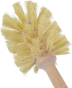 6 Pcs Bottle Brush, Natural Wood Dish Brush Scrub Brush with Long Beechwood Handle Bristles for Cleaning Bottles Mugs Jars Glasses Dishes Vases Pitchers, 13.78 x 2.6 Inches