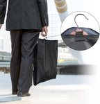 Univivi Garment Bag Suit Bag for Storage and Travel 43 inch, Washable Suit Cover for T-Shirt, Jacket, Suits, Coats, Set of 5, Oxford Fabrics