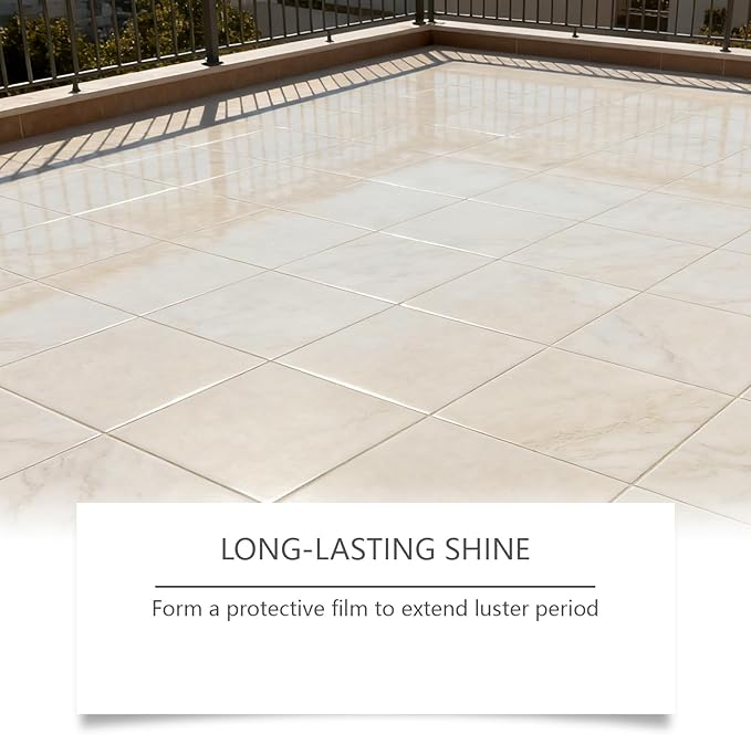 Marble Polishing Wax, Gentle Stone Polish Wax, Ceramic Tile Cleaner for Kitchen, Bathroom and Floors, Durable Shine, Smooth Finish, Marble Care and Protection, Easy to Apply (2Pcs)