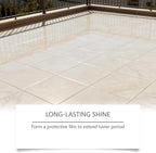 Marble Polishing Wax, Gentle Stone Polish Wax, Ceramic Tile Cleaner for Kitchen, Bathroom and Floors, Durable Shine, Smooth Finish, Marble Care and Protection, Easy to Apply (3Pcs)