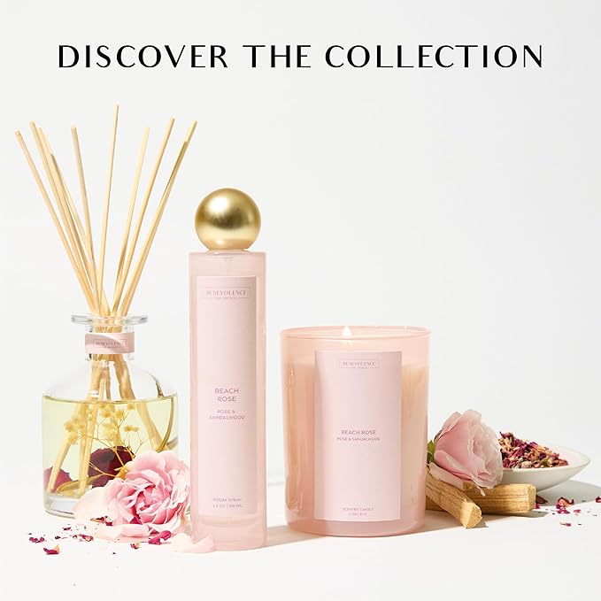 Rose & Sandalwood Room Spray - Benevolence LA Air Freshener & Fabric Freshener Spray for Home & Linen