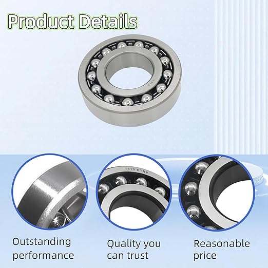Self-Aligning Bearing & Seal Kit Fits for King Kutter RTG/TG/TG-G Tillers (48-84") - Replaces 902019 & 505017 | LZXQYMX Durable Replacement
