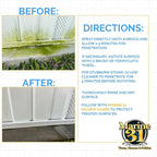 Marine 31 Mildew Stain Remover & Cleaner | Multi-Surface Cleaner for Boats, Marine, Bathroom & Patio | Removes Mildew & Stains | Powerful Formula | M31-370-20OZ | 20oz