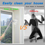 Electric Spin Scrubber,Bathroom Cleaner Brush with Full-Body IPX7 Waterproof,Shower Scrubber with Long Handle,Power Cleaning Brush with 9 Brush Heads,Cordless Scrubber for Kitchen,Tub,Tile,Galss,Floor