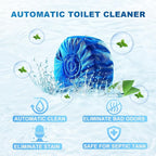 Toilet Bowl Cleaners,100 Pack Blue Toilet Tablets with Fresh Scent, Household Toilet Cleaner Continuous Cleaning, Prevent Various Stains & Odors Build Up - Septic Friendly