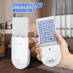 Indoor UV Fly Trap - Silent Gnat & Fruit Fly Catcher with Night Light, 400 sq.ft Coverage