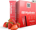 310 Nutrition Sugar Free Electrolytes Powder - Instant Hydration Packets for Daily Fluid Balance - Caffeine-Free Rehydration Drink Mix w/Vitamins, Low Calorie & Keto Friendly - Strawberry 30 Singles