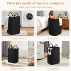 Artfeel Laundry Basket,Woven Cotton Rope Laundry Hamper,40L Versatile Storage for Dirty Clothes,Baby Toys,and Blankets in Bathroom, Nursery,and Living Room