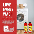 Pro's Choice Red Relief Stain Remover for Clothes Laundry - Stain Removal for Kool Aid & Synthetic Food Colors - Fabric, Carpet & Couch Dye Remover - Red Wine Spot Eraser (2 Pint Set)