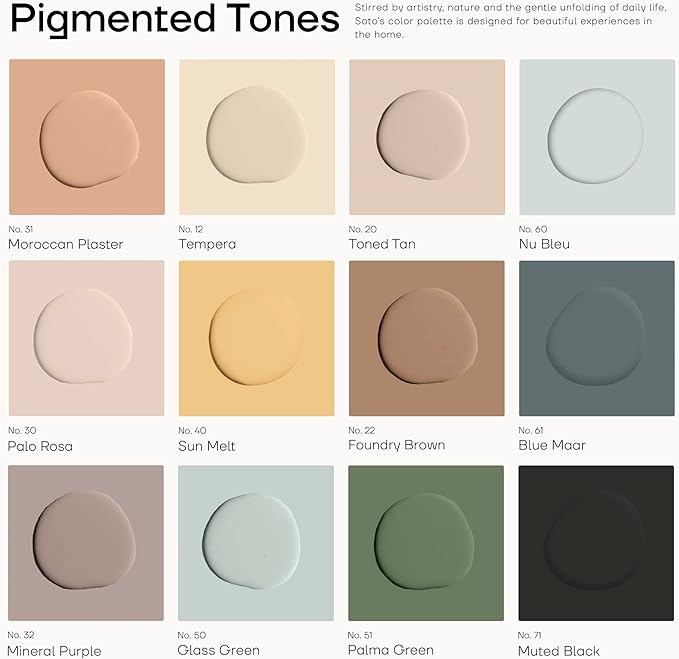 soto Green Paint Touch Up, Multi-Surface, Matte Finish (No. 50 Glass Green) - 1.5 Ounces/45 Milliliters of Scratch Repair for Furniture, Walls, Cabinets, Trim, Doors, Indoor/Outdoor