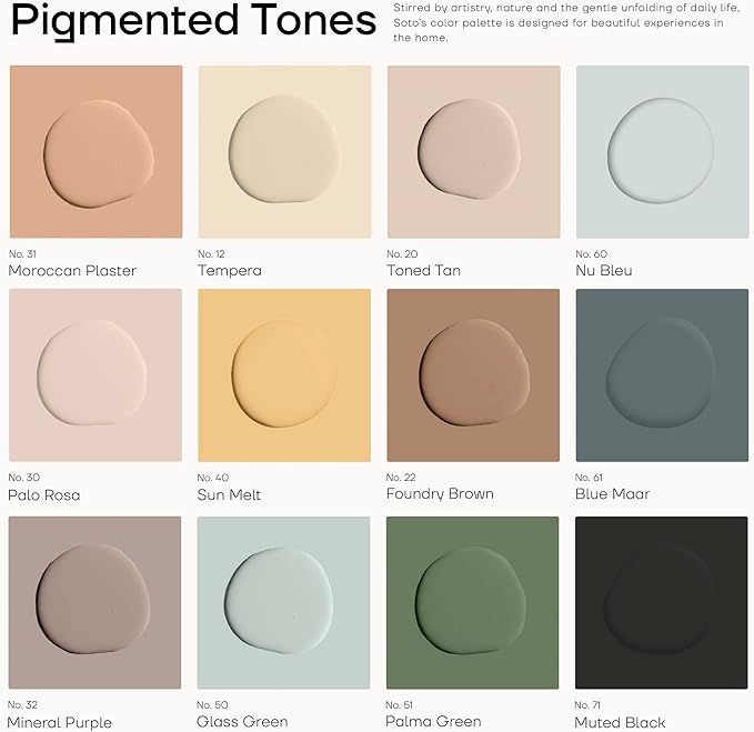 soto Gray Paint Touch Up, Multi-Surface, Matte Finish (No. 73 Moonglow Grey) — 10 Milliliters of Scratch Repair for Furniture, Walls, Cabinets, Trim, Doors, Indoor/Outdoor