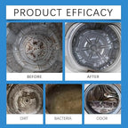 Washing Machine Cleaner Active Oxygen Decontamination Formula, 99.9% Remove stains Elimination,6 bags/ 25g/0.88oz