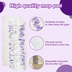 48 Pack PowerMop Refills Pads for Swiffer PowerMop Multi-Surface Mops and PowerMop Wood Mops，Disposable mop Pads Replacement for Floor Cleaning.