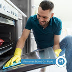 Astonish Specialist Oven & Grill Cleaner & Sponge, 250g – Heavy Duty Degreaser Paste with Orange Oil – Restores Shine to Ovens, Grills & Racks – No Harsh Chemicals, 3 Pack