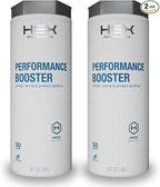 HEX Performance Fabric Booster, Fresh, 100 Load (Pack of 2) - Safe for Activewear, Made for Sensitive Skin, Eco-Friendly
