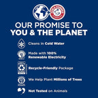 ARM & HAMMER Plus OxiClean Odor Blasters Fresh Burst, 128 Loads Liquid Laundry Detergent, 166.5 Fl oz