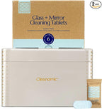 CLEANOMIC Glass and Mirror Cleaning Tablets and Tablet Tin Bundle