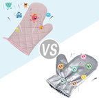 Garment Steamer Ironing Gloves Flexible Anti Steam Mitt Heat Resistant Waterproof Protective Ironing Glove for Steaming Clothes -1 Pair