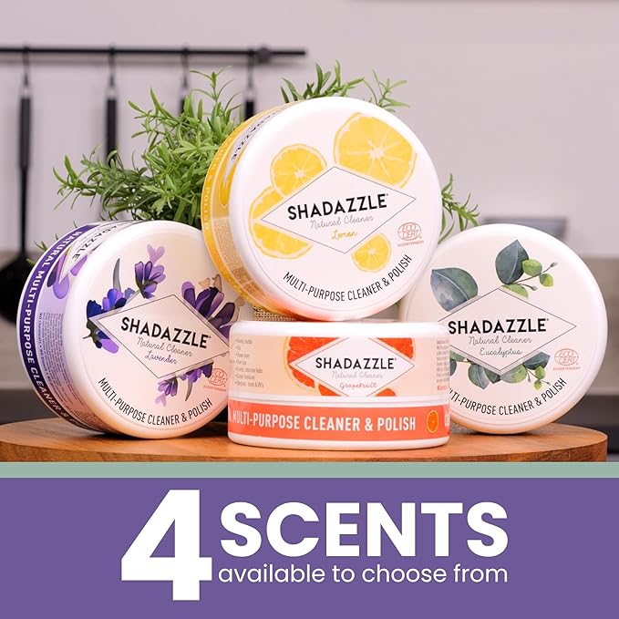 Shadazzle Natural All Purpose Cleaner and Polish – Eco friendly Multi-purpose Cleaning Product (1 Pack, Lavender)