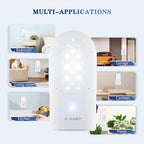 X-PEST Flying Insect Trap Indoor Plug-in for Mosquito, Flies, Fruit Flies, Moths, Gnats, Gnat Trap for Indoor Area Use(2 Devices+ 10 Glue Boards)
