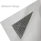 3 Pcs 6 Inch Wall Patch Repair, Drywall Repair Patch Self Adhesive Drywall Patch and Fiberglass Repair Kit, Heavy Duty Dry Wall Hole Repair Patch for Drywall Plasterboard (6 x 6 Inch)