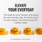 Laundry Sauce - Luxury Scented Laundry Detergent Pods & Scent Booster Bundle (Australian Sandalwood), Premium Laundry Washing Pods with High-End, Sophisticated Fragrances, Dye Free & HE Compatible