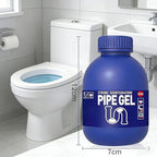 Pipe Gel, Pipe Drain Cleaner 10.6OZ, Professional Drain Opener for Kitchen Sink, Pipe Dredging Cleaner for Kitchen Sinks, Shower Drains, Tubs