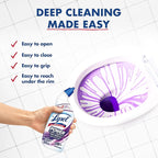 Lysol Power + Odor Fighting Toilet Bowl Cleaner Gel, For Cleaning and Disinfecting, Stain Removal, Fresh Clean Scent, 24oz (Pack of 2)