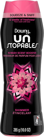 Downy Unstopables Laundry Scent Booster Beads for Washer, Shimmer, 10 oz, 4 Count