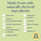 Fab Tab Laundry Detergent Tablets, Plant-Based Formula, Removes Tough Stains, Plastic-Free Alternative to Pods, All Washing Machines (30 Count, Floral)