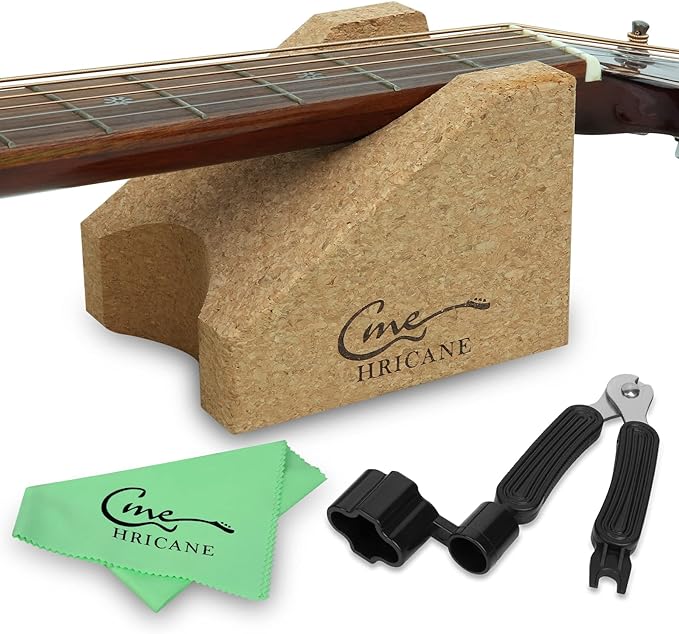 Hricane Guitar Neck Rest,Guitar Neck Support Pillow-Two Angles Guitar Neck Cradle,String Instrument Repair Kit for Guitar Workstation, Ukuleles, Violins, Banjos, Mandolins