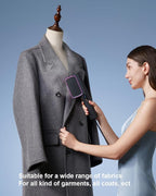 G7 2-in-1 Professional 100-240V Dual Voltage Steamer for Clothes and Iron for Clothes, Just 1lbs Lightly, 8 Minutes of Continuous Steam, 1000W Portable Steamer for travel and home