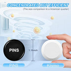 KIISIISO Toilet Bowl Cleaner Tablets 100 PACK, Automatic Bleach Toilet Tank Cleaners, Bathroom Long-Lasting Freshness, Slow-Releasing Powerful Deodorizing & Descaling
