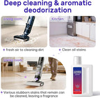 Lavender Floor Cleaning Solution Compatible with Dreame Wet & Dry Vacuum and Robot， Residue & Streak Free,Suitable for All Robot Vacuum Cleaners and Wireless Wet Dry Dual-Use Vacuum Cleaners