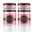 Lavanila Vanilla Grapefruit Deodorant for Women 2-Pack (2 Oz Each) - Natural Aluminum Free Solid Stick Deodorant, Made In USA, Vegan