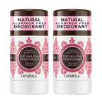 Lavanila Vanilla Grapefruit Deodorant for Women 2-Pack (2 Oz Each) - Natural Aluminum Free Solid Stick Deodorant, Made In USA, Vegan
