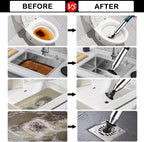 Electric Heavy Duty Toilet Plunger for Toilet, High Pressure Air Hair Drain Clog Remover for Bathroom, Snake Drain Unclogger Drain Tool for Drain, Kitchen Clogged
