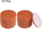 HARFINGTON 15pcs Drill Power Brush 4 Inch Tile Scrubber Scouring Pads 2000 Grit for Bathroom Kitchen Household Cleaning