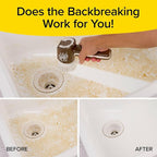 Horsepower Scrubber, Waterproof, Electric Power, Spins 350 RPM, 5 Brush Heads, AS-SEEN-ON-TV, Cleans Dirt & Grime, Tile, Grout, Bathrooms, Kitchen, Auto Rims, Outdoor Furniture & More, Rechargeable