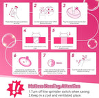 Foaming Drain Cleaner, Sink Cleaner and Deodorizer, Drain Clog Remover for Kitchen Sinks, Tubs, Shower Drains (3 Pcs)