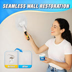 DIYSELF 16 Pieces Drywall Repair Kit Spackle Wall Repair Drywall Patch Kit Wall Patch Repair Kit Quick Easy Solution for Wall Hole Repair and Drywall Hole Filler