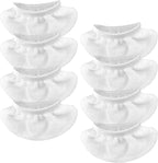 8 Pack Steam Mop Pads for Handheld Steam Cleaner, Compatible with Bissell Steam Shot, Wagner, PurSteam, McCulloch, Dupray, Comforday Steam Cleaner, Universal Washable Steam Cleaner Accessories